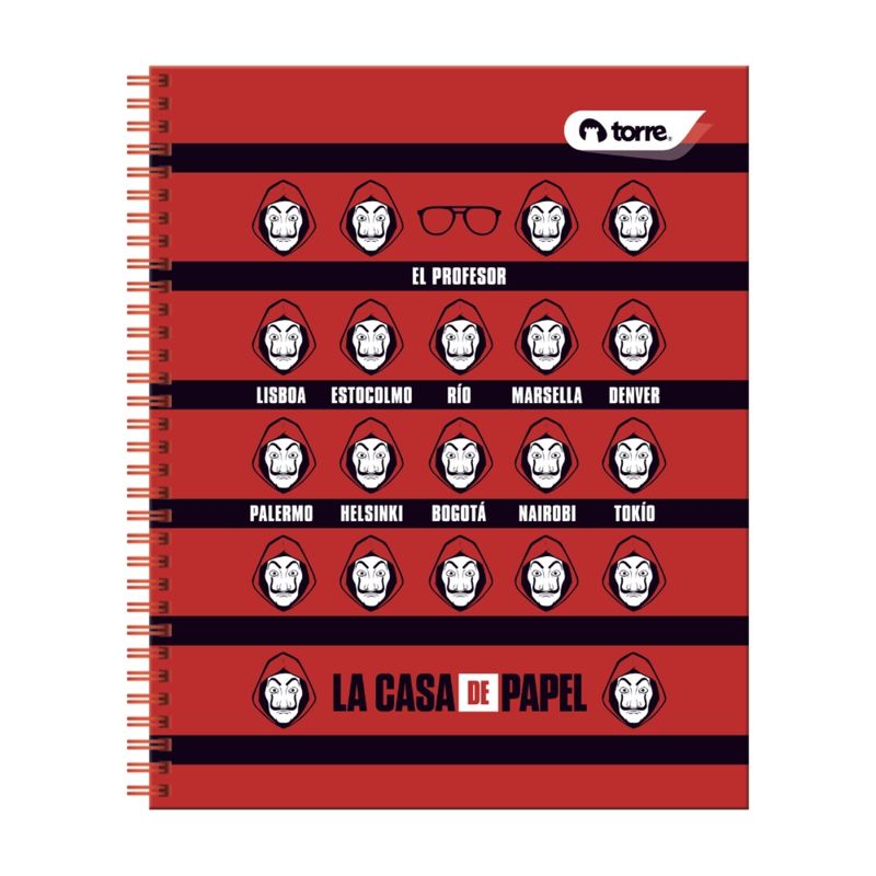 TORRE - Pack 10 Cuadernos Univer. Torre 7mm 100hjs Netflix