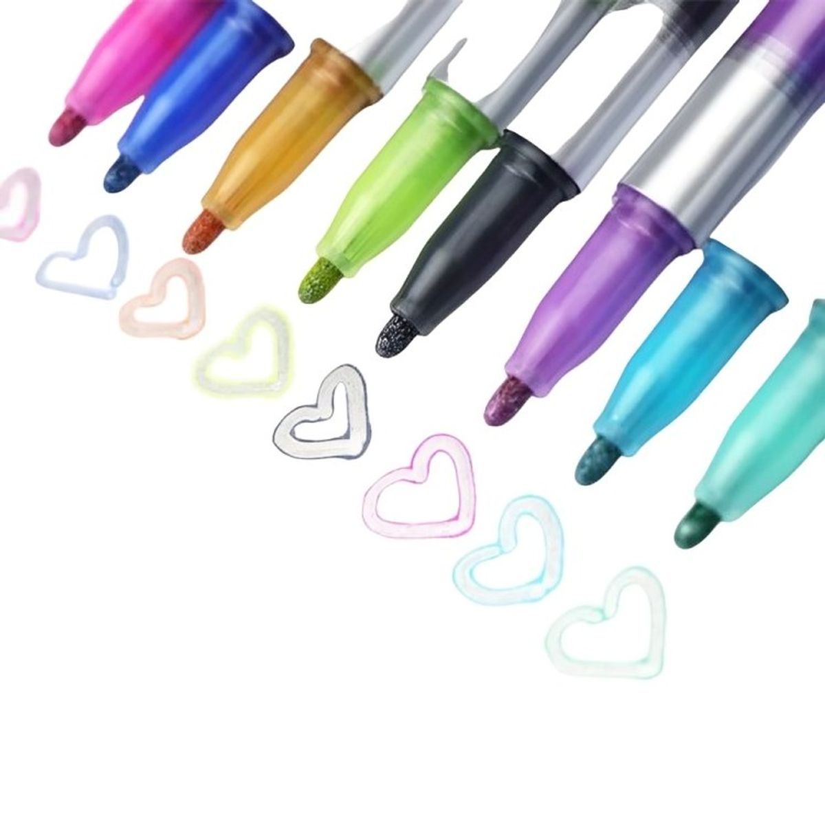 OEM - Lápices Mágicos Doble Línea 8 Colores para Niños y Niñas.