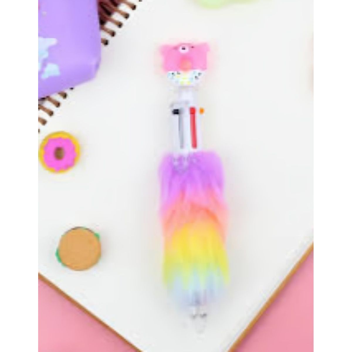 OEM - Bolígrafo Peludo Kawaii Surtidos Divertidos y Únicos