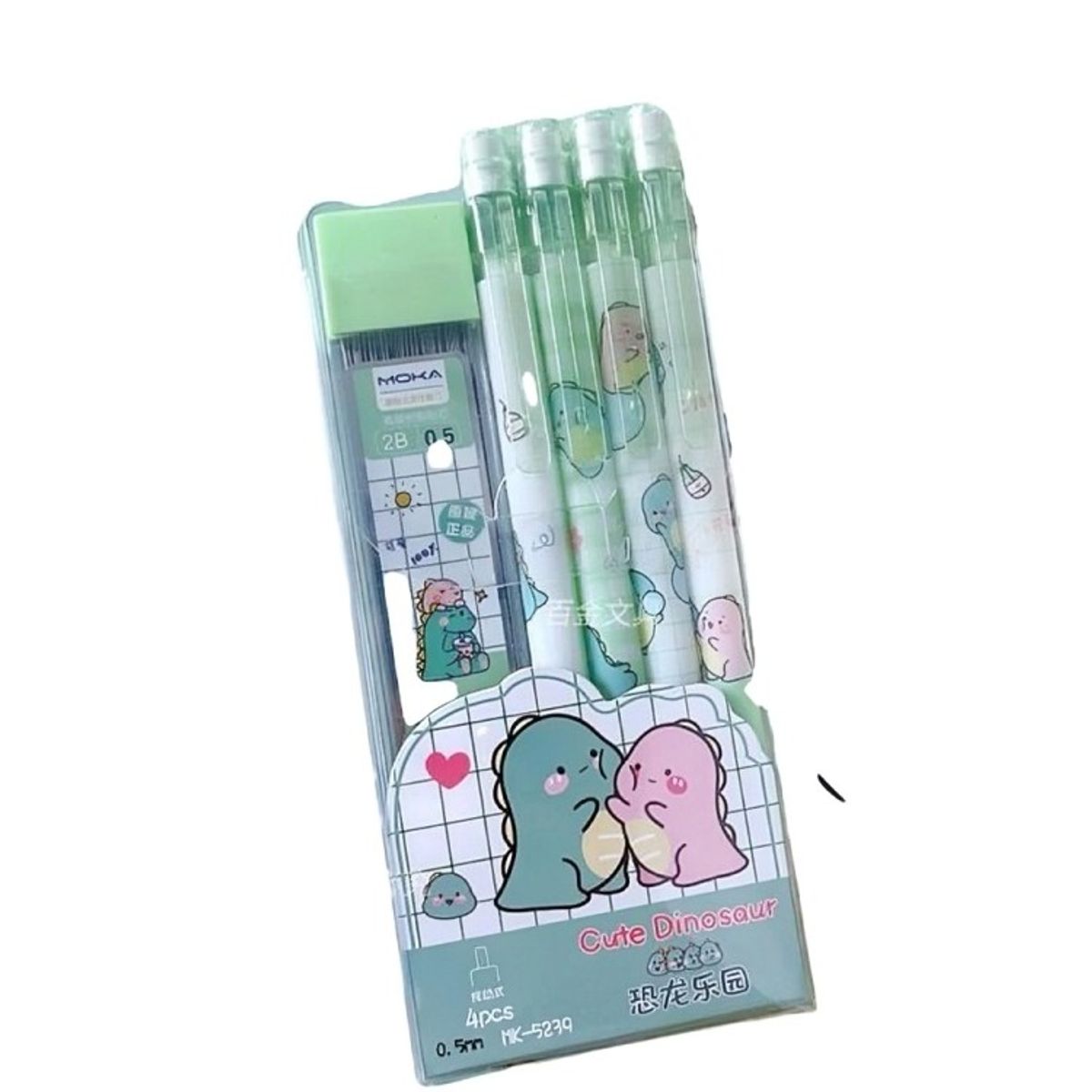 OEM - Set 4 Lápices Mecánicos de Diferentes Diseños Surtidos