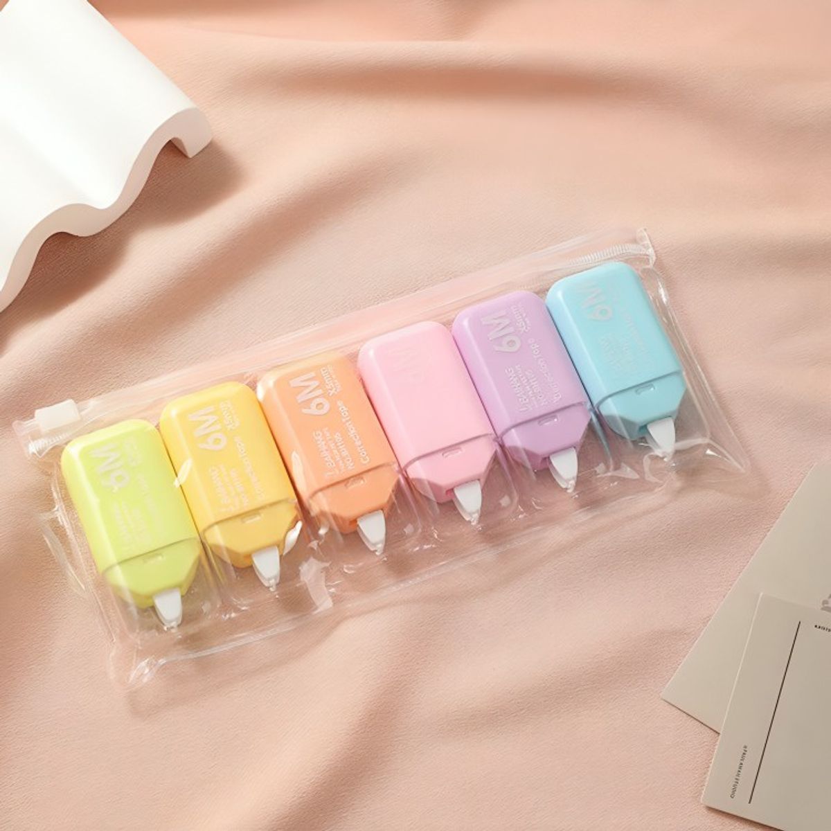 OEM - Set de 6 Correctores Surtidos Perfectos para la Escuela