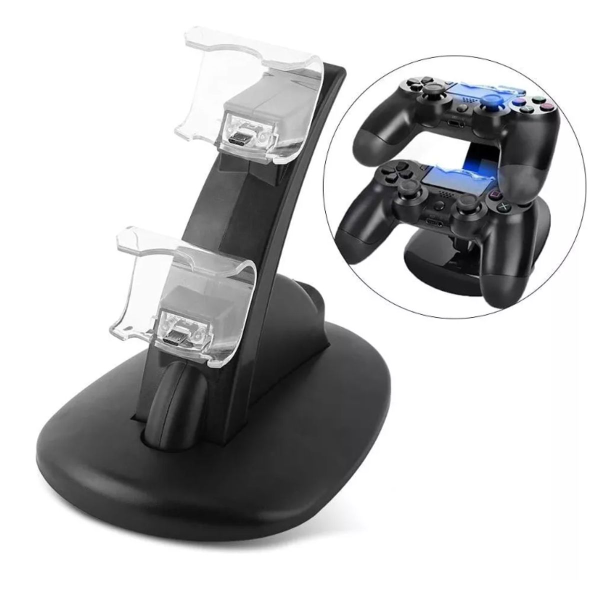GENERICO - Accesorios PS4 Joystick PS4 cargador Play Station 4