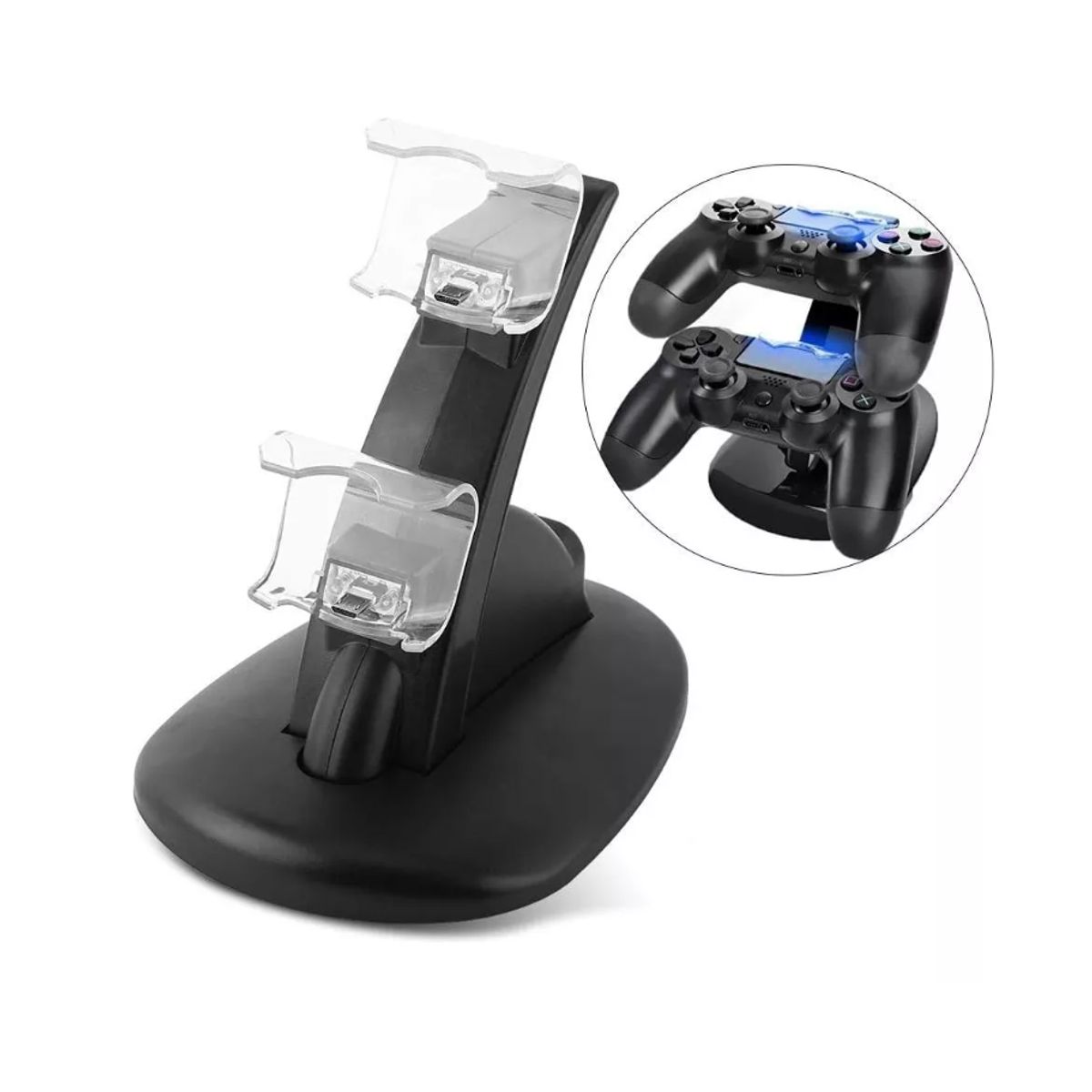 GENERICO - Accesorios PS4 Joystick PS4 cargador Play Station 4
