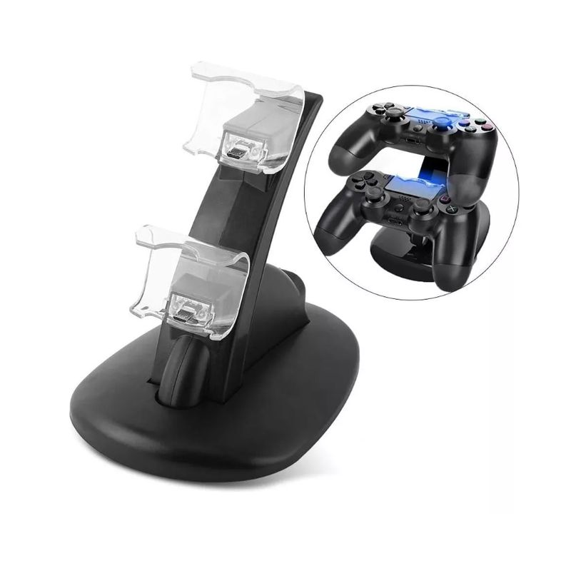 GENERICO - Accesorios PS4 Joystick PS4 cargador Play Station 4