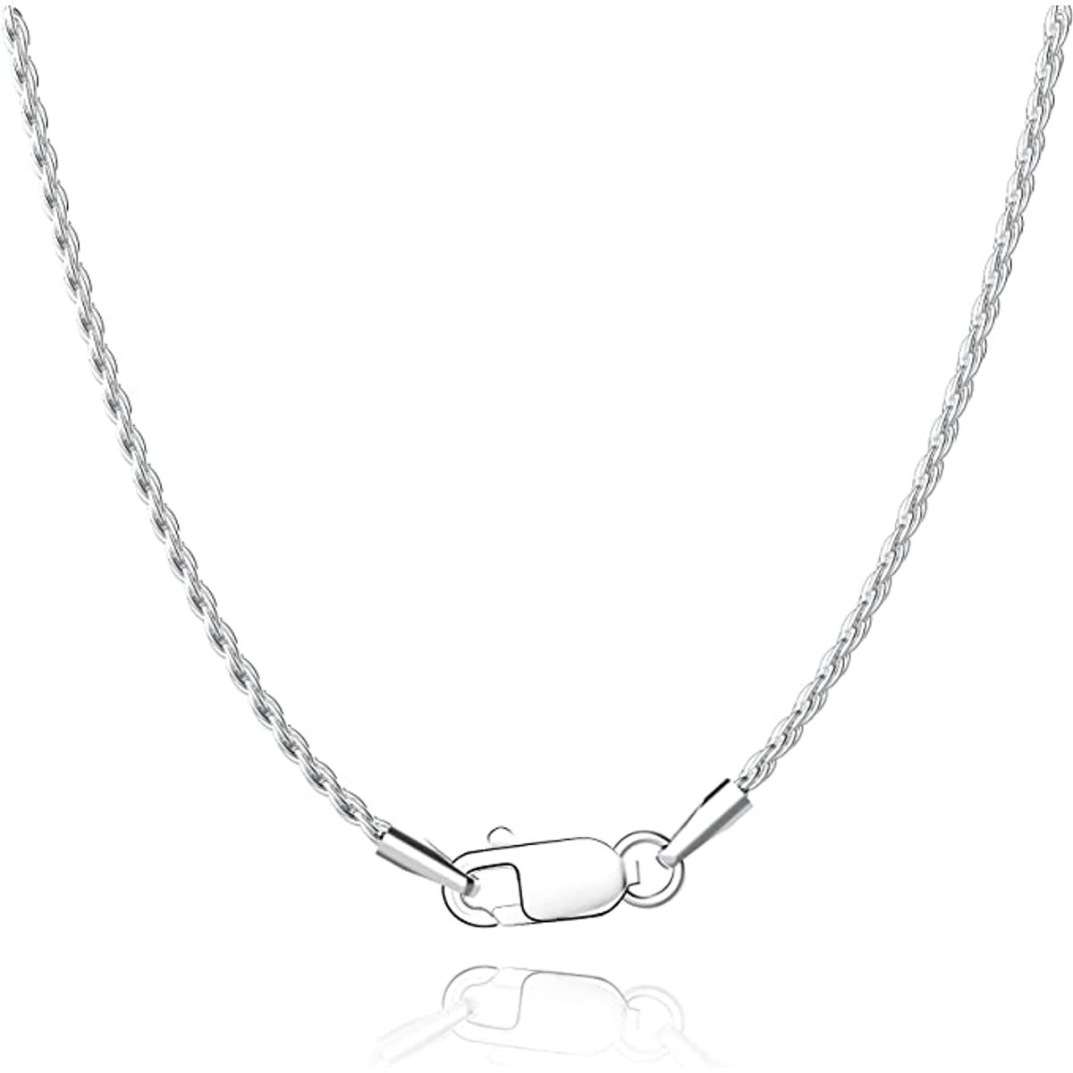 GENERICO - Cadena tejido Tourbillon en Plata Ley 925