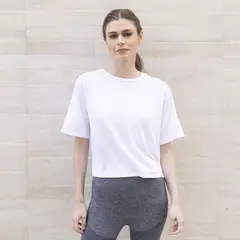 MONARCH - Polera Manga Corta Blanco