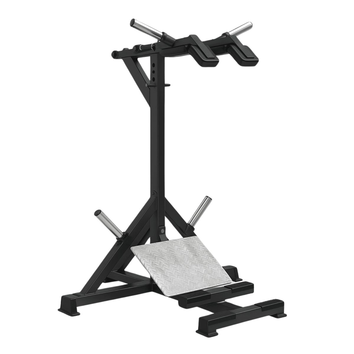 GENERICO - Máquina de Sentadilla De Pie Stand Calf Raise 6080 Negra