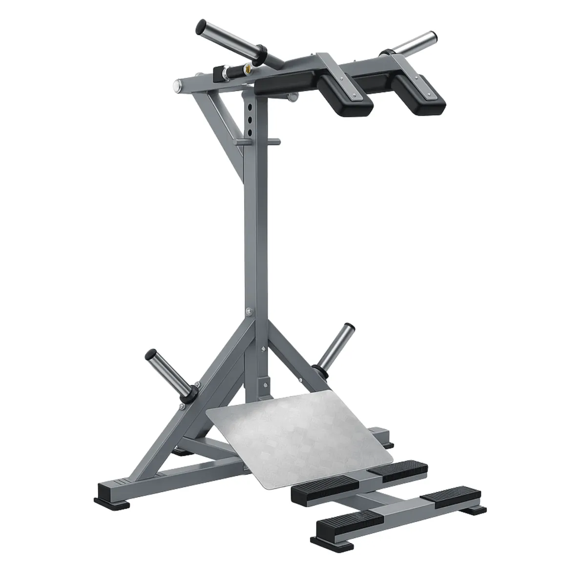 GENERICO - Máquina de Sentadilla De Pie Stand Calf Raise 6080 Gris