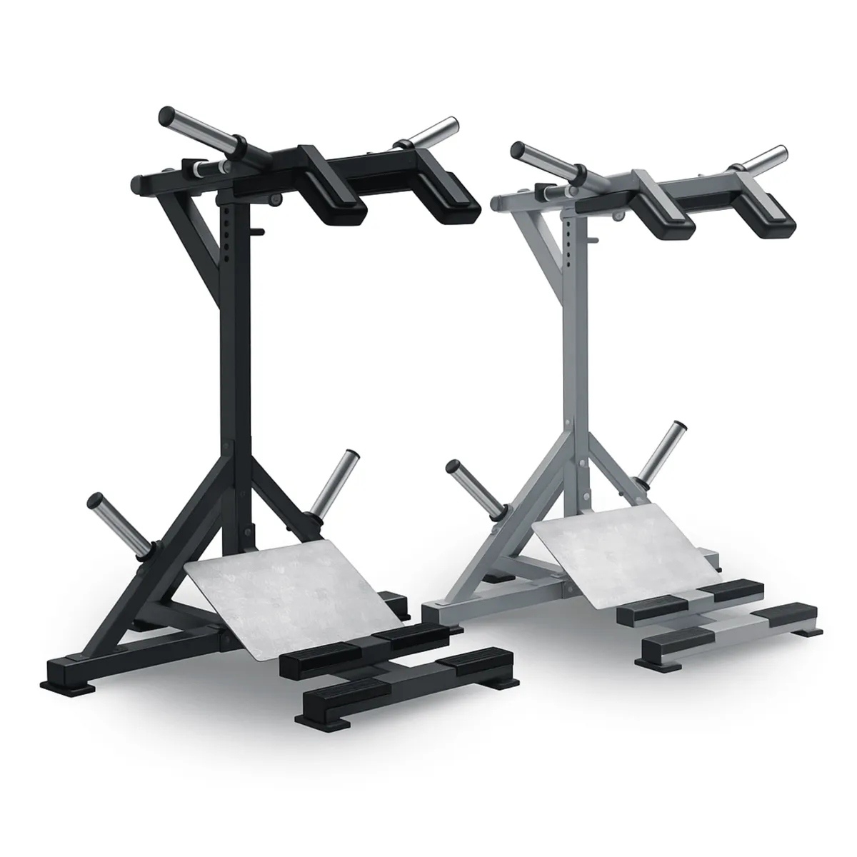 GENERICO - Máquina de Sentadilla De Pie Stand Calf Raise 6080 Gris