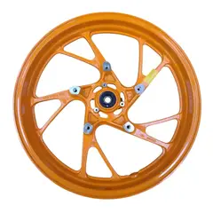 GENERICO - Llanta Delantera Naranja Moto Honda CB 190r