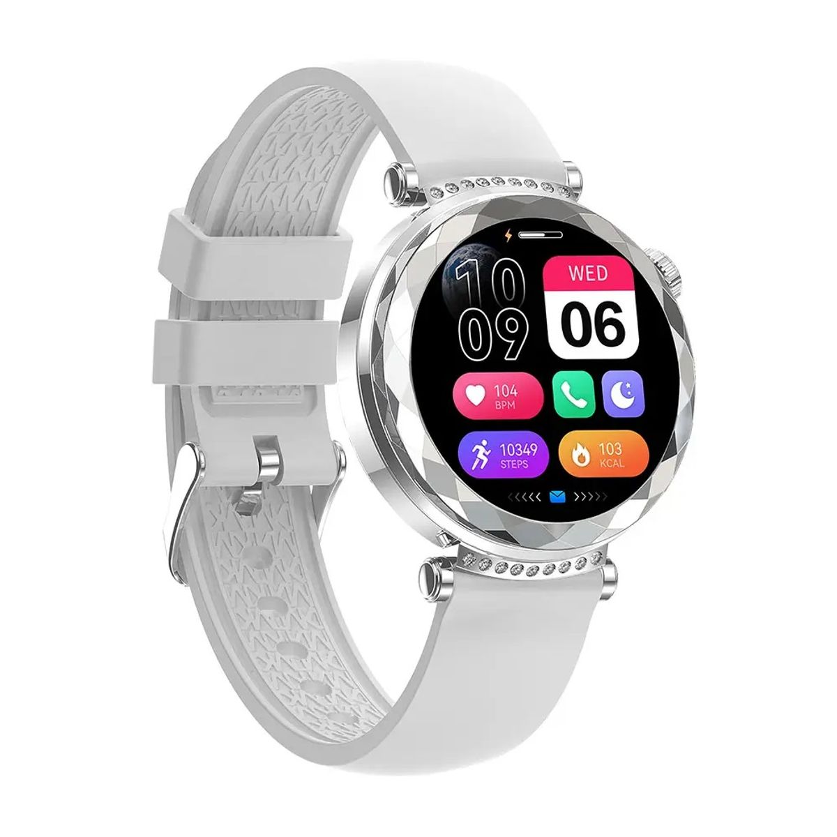 STARTECHOFFICE - Reloj Inteligente Smartwatch HK88 Amoled IP68 NFC Notificaciones Salud Compatible IOS Android