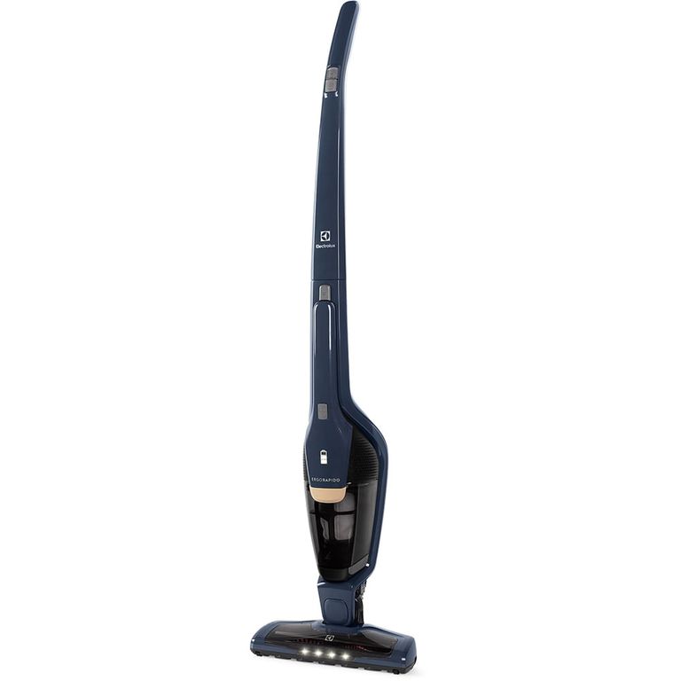 ELECTROLUX Aspiradora Vertical Inalámbrica Ergorapido 2 en 1 Led frontal ERG25N Azul
