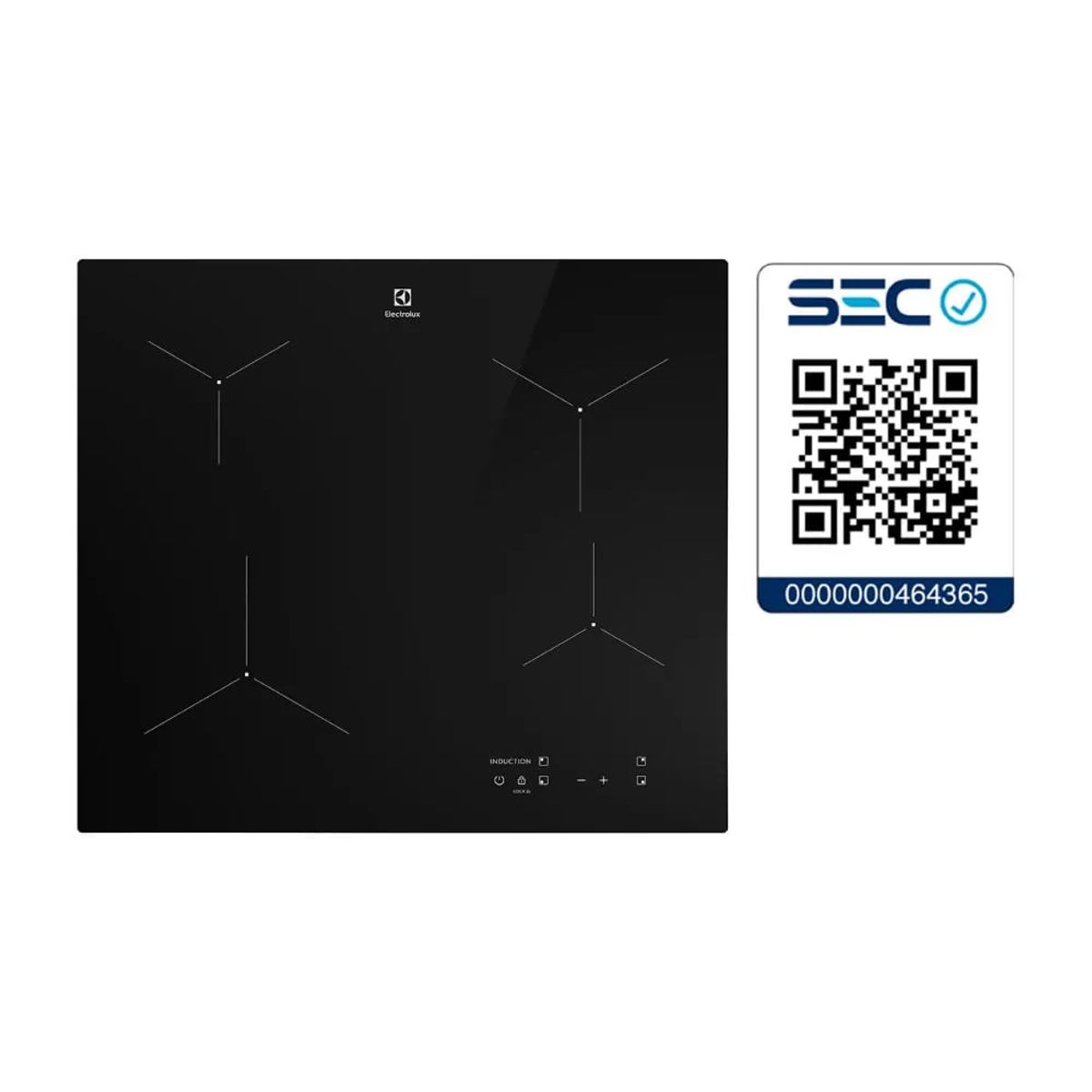 ELECTROLUX - Encimera a Inducción 4 Platos Electrolux Vitrocerámica y PowerBoost IE6LP Negra