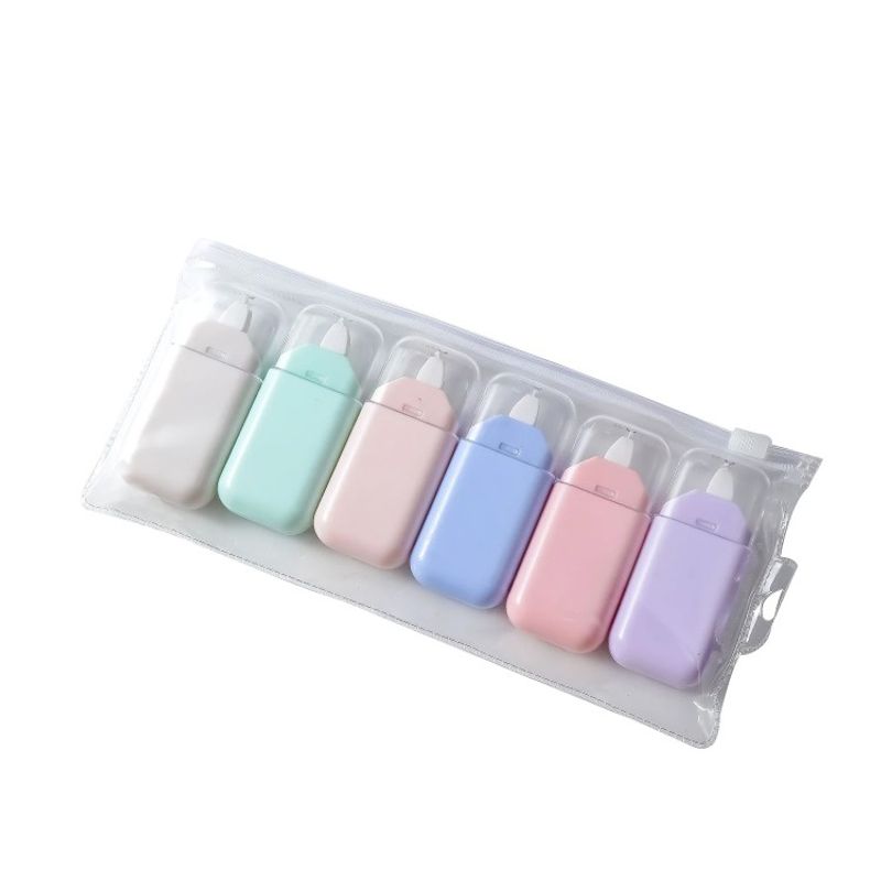 OEM - Set de 6 Correctores Surtidos Perfectos para la Escuela