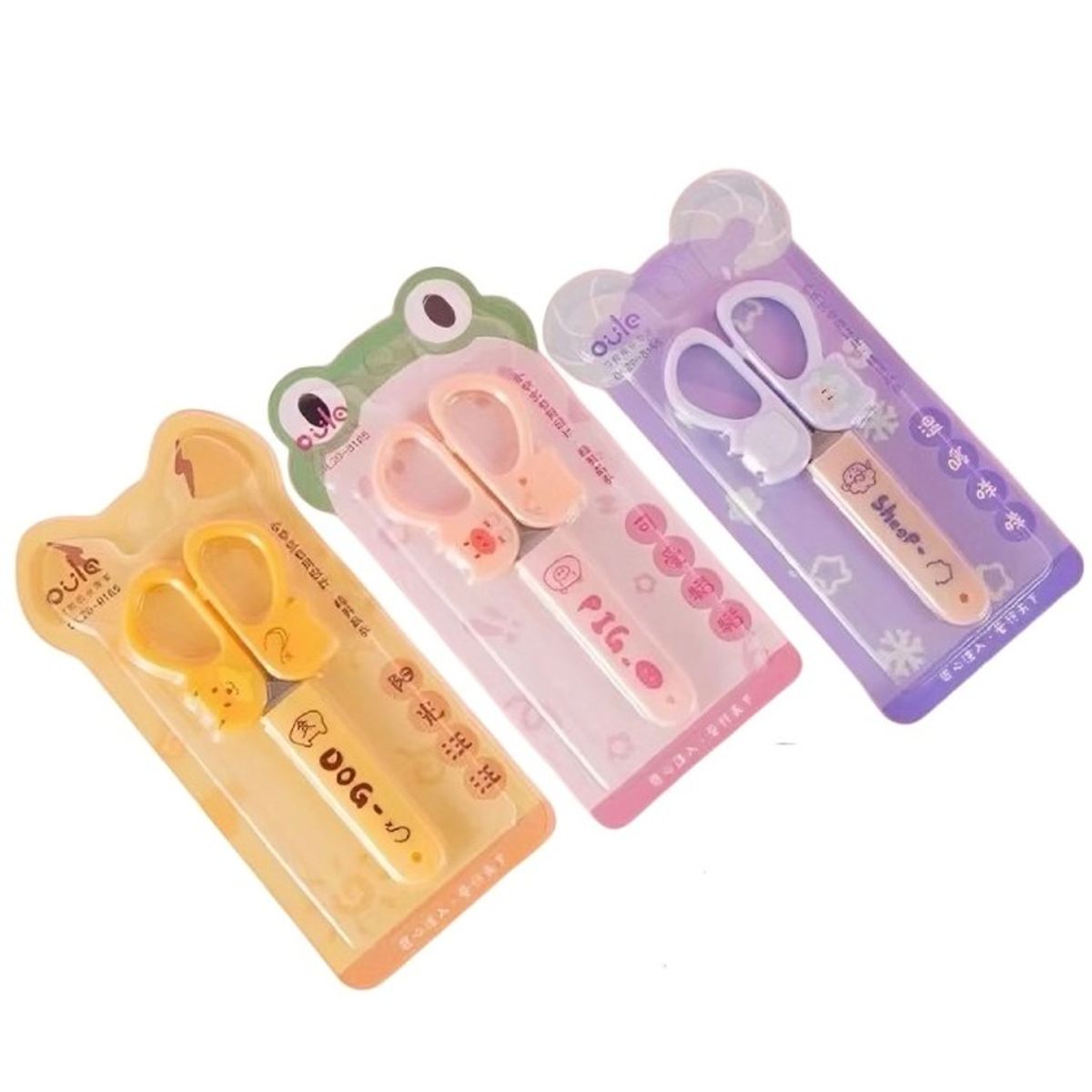 OEM - Tijera para Niños Kawaii Color Surtido y Segura