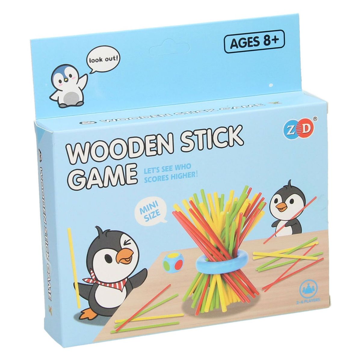 GENERICO - Bague Mikado Animaux Juego Habilidad Pingüino