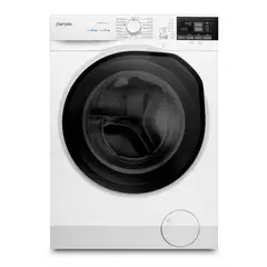FENSA - Lavadora Secadora 8Kg Carga Frontal Vapour Care y AutoSense 8WD Blanca
