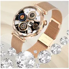 STARTECHOFFICE - Reloj Inteligente Smartwatch HK88 Amoled IP68 NFC Notificaciones Salud.