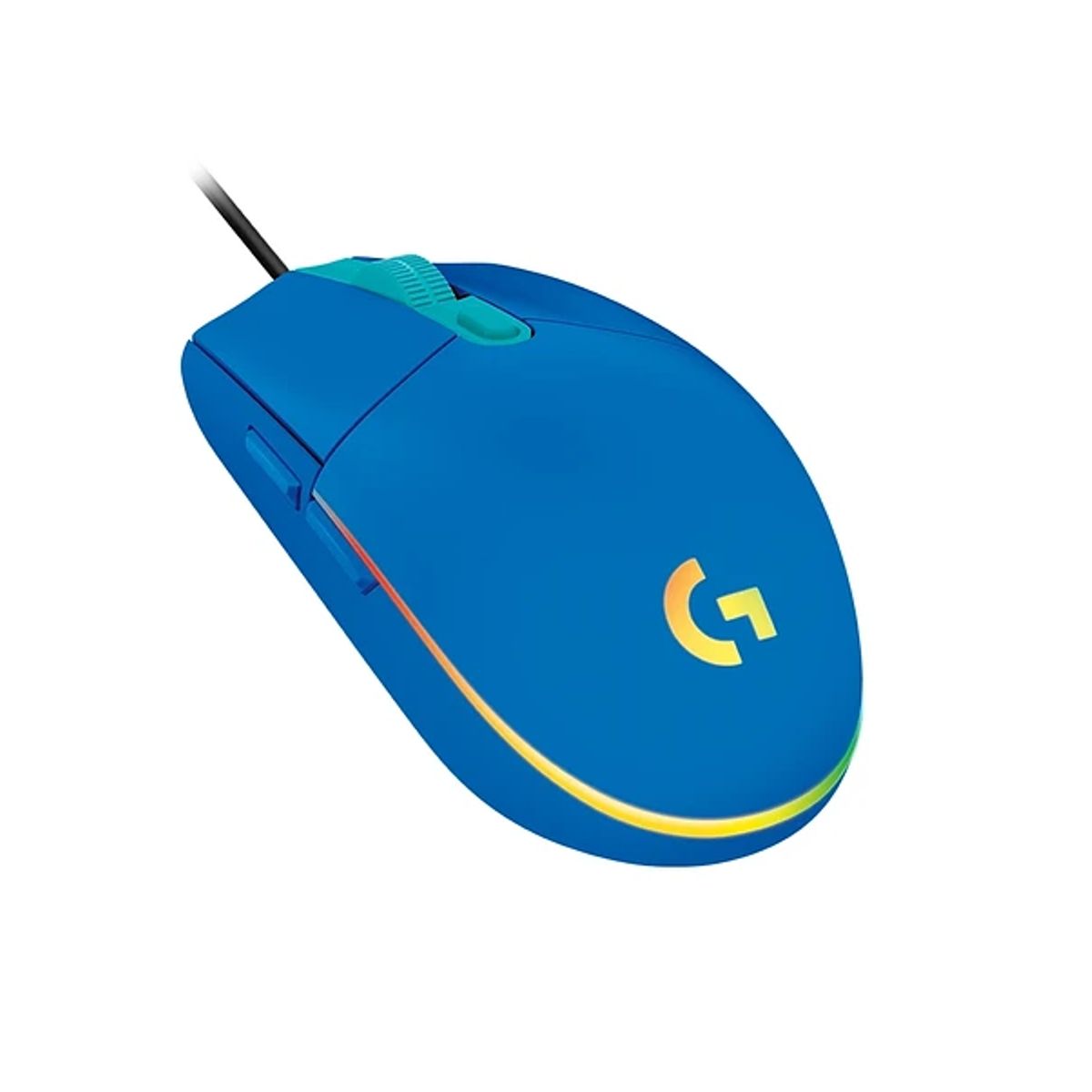 LOGITECH - Mouse Logitech G203 RGB Lightsync, Color Azul