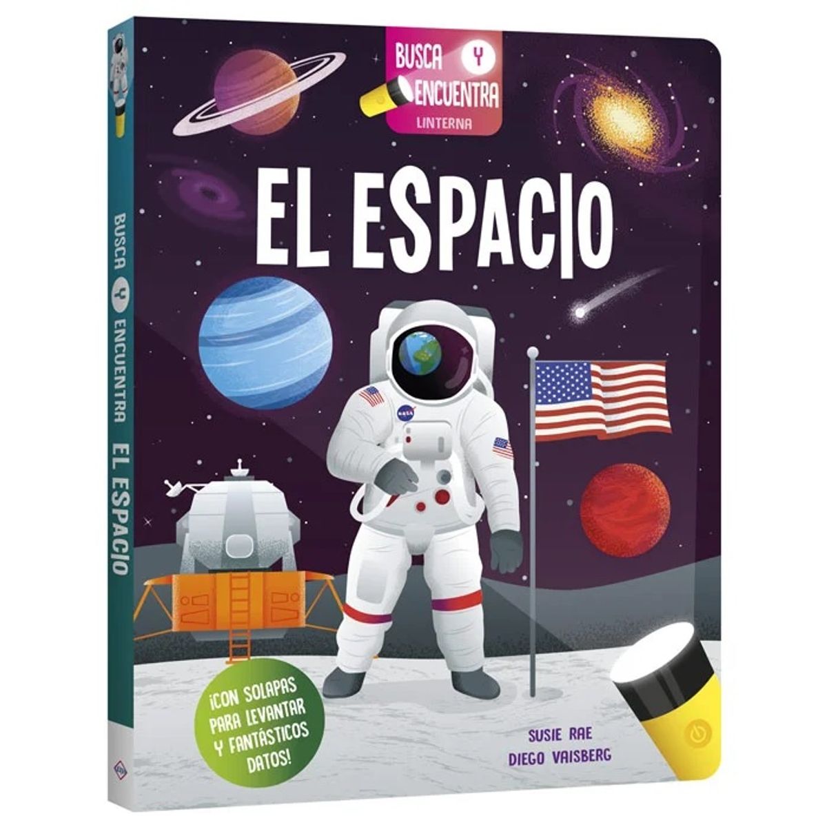 PANINI ESPAÑA - El Espacio Busca Y Encuentra Linterna