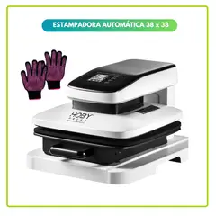 GENERICO - Estampadora plana Automatica 38x38cm Hoby Press
