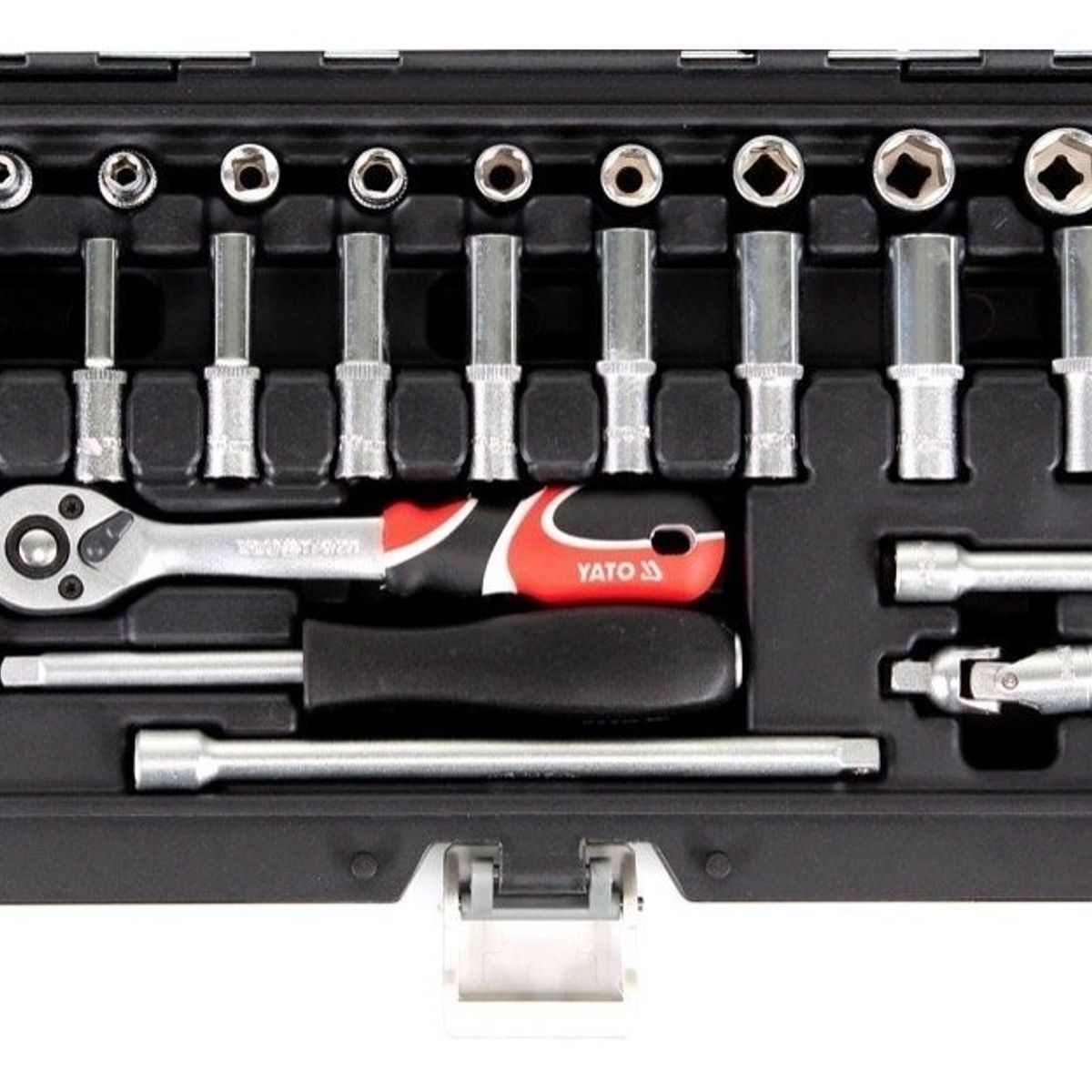 YATO - CAJA DE DADOS DE 14 CORTO Y LARGO