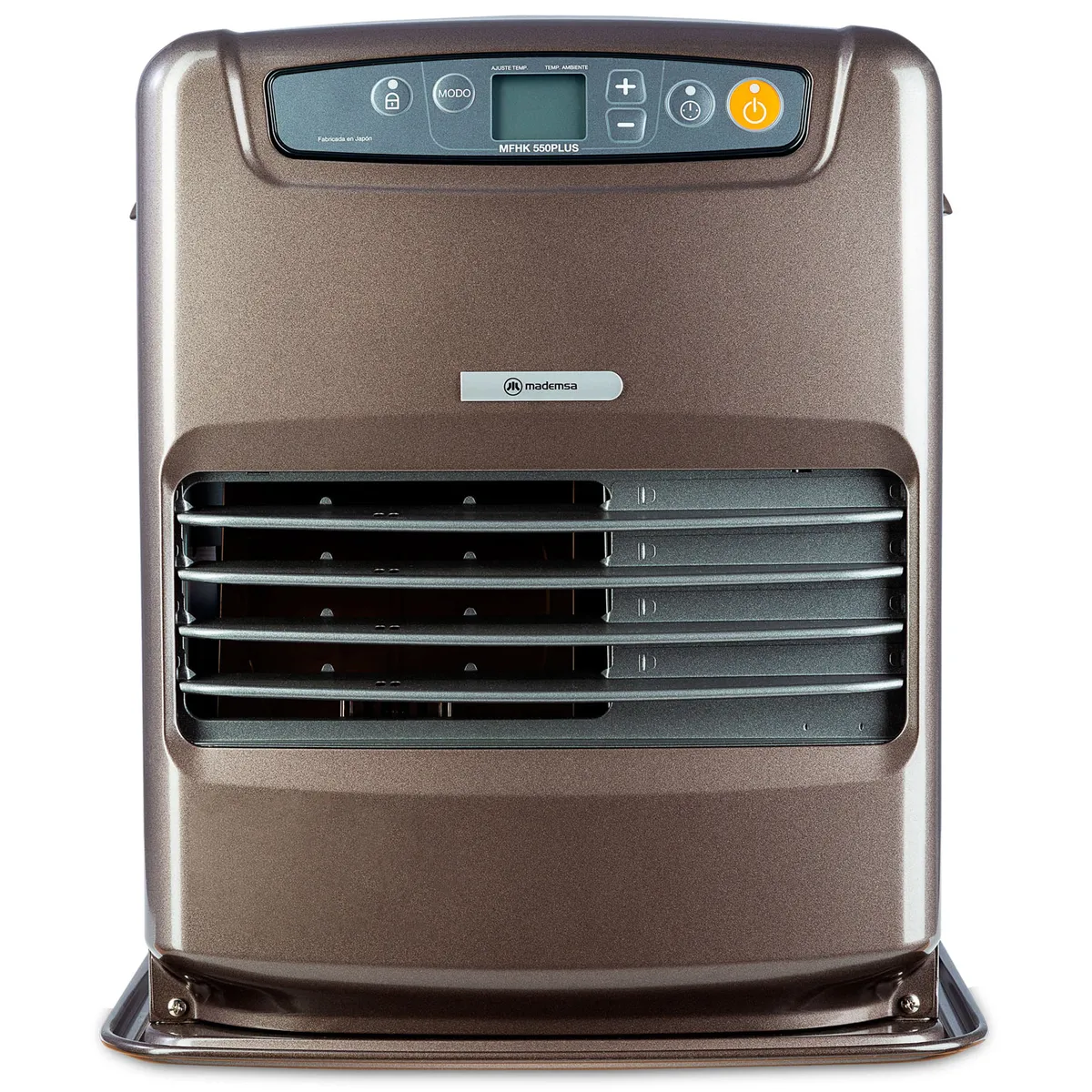 MADEMSA - Estufa Parafina Láser Mademsa 5 Litros 3,1Kw Panel Digital y Timer MFHK 550 Plus