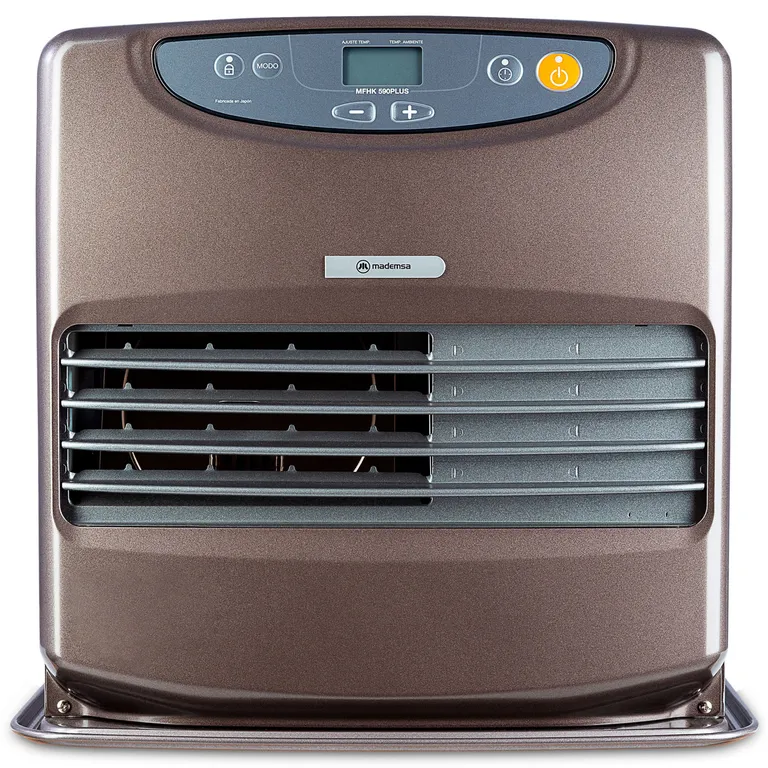 Estufa Parafina Láser 9 Litros 4,65Kw Panel Digital y Timer MFHK 590 Plus