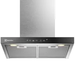 ELECTROLUX - Campana Cocina Extractora Decorativa Pared 60cm Timer y Panel Touch CE6TF Inox