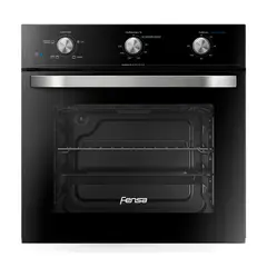 FENSA - Horno Empotrable Eléctrico 59L Timer y Función Mantener Caliente FHE 1130M Negro
