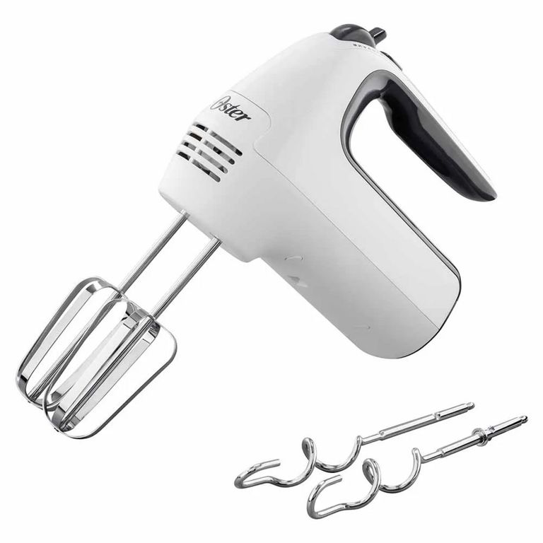 Batidora de Mano 6 Velocidades y Turbo Blanca