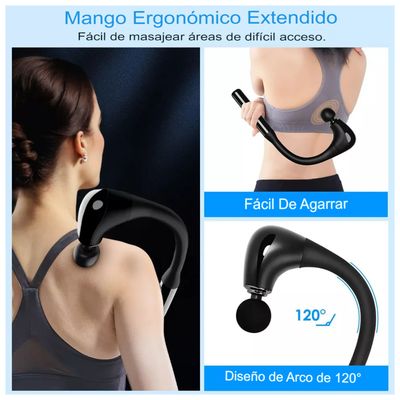 Imagen 2 del producto Pistola Masajeadora Curva