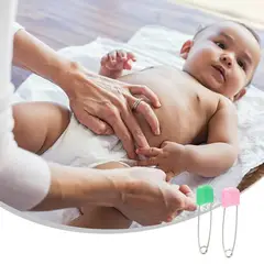 GENERICO - Alfiler De Gancho Para Ropa Bebe Pin Imperdible Pañal Guagua