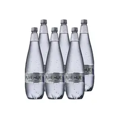PUYEHUE - 6x Agua Mineral Natural con gas 1500cc