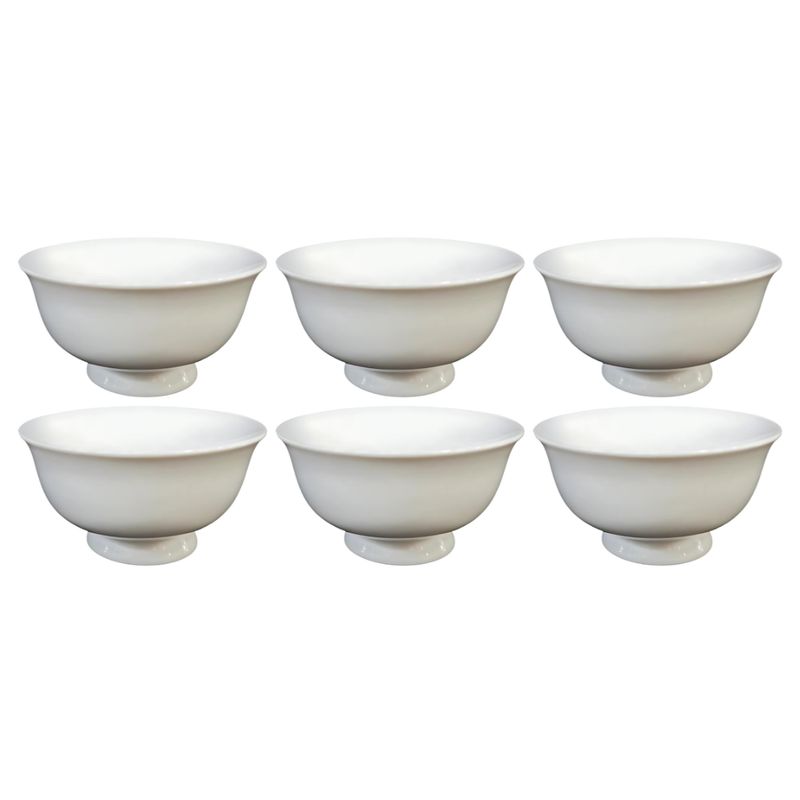 GENERICO - Set de 6 Bowls de Cerámica de 5 pulgadas