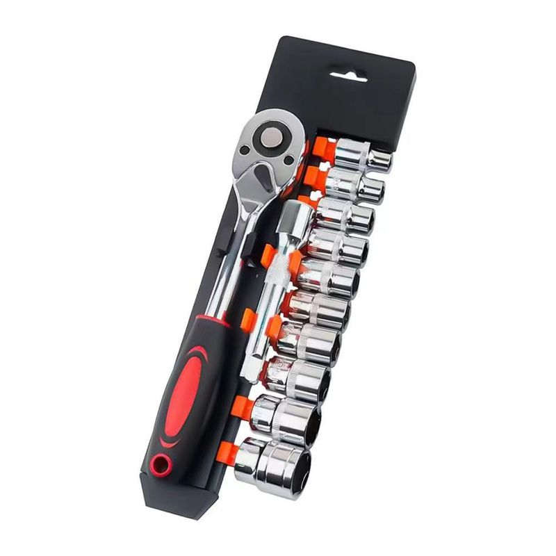 BITART - Kit Set Juego Dados 1/2 Chicharra 12 Piezas Cromo Vanadio