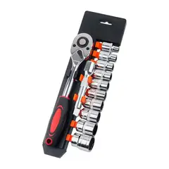 BITART - Kit Set Juego Dados 1/2 Chicharra 12 Piezas Cromo Vanadio