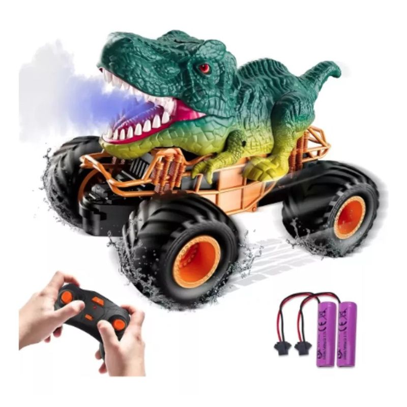 MUNDO MAGIA - Dinosaurio Auto Control Remoto Recargable Carro