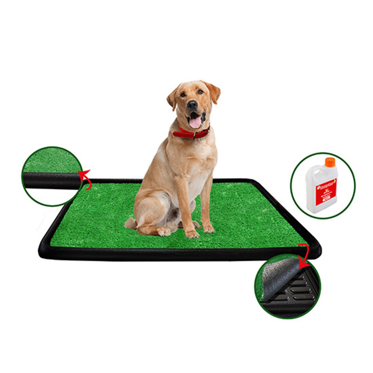 MOVI - BAÑO ECOLOGICO PARA MASCOTAS XL