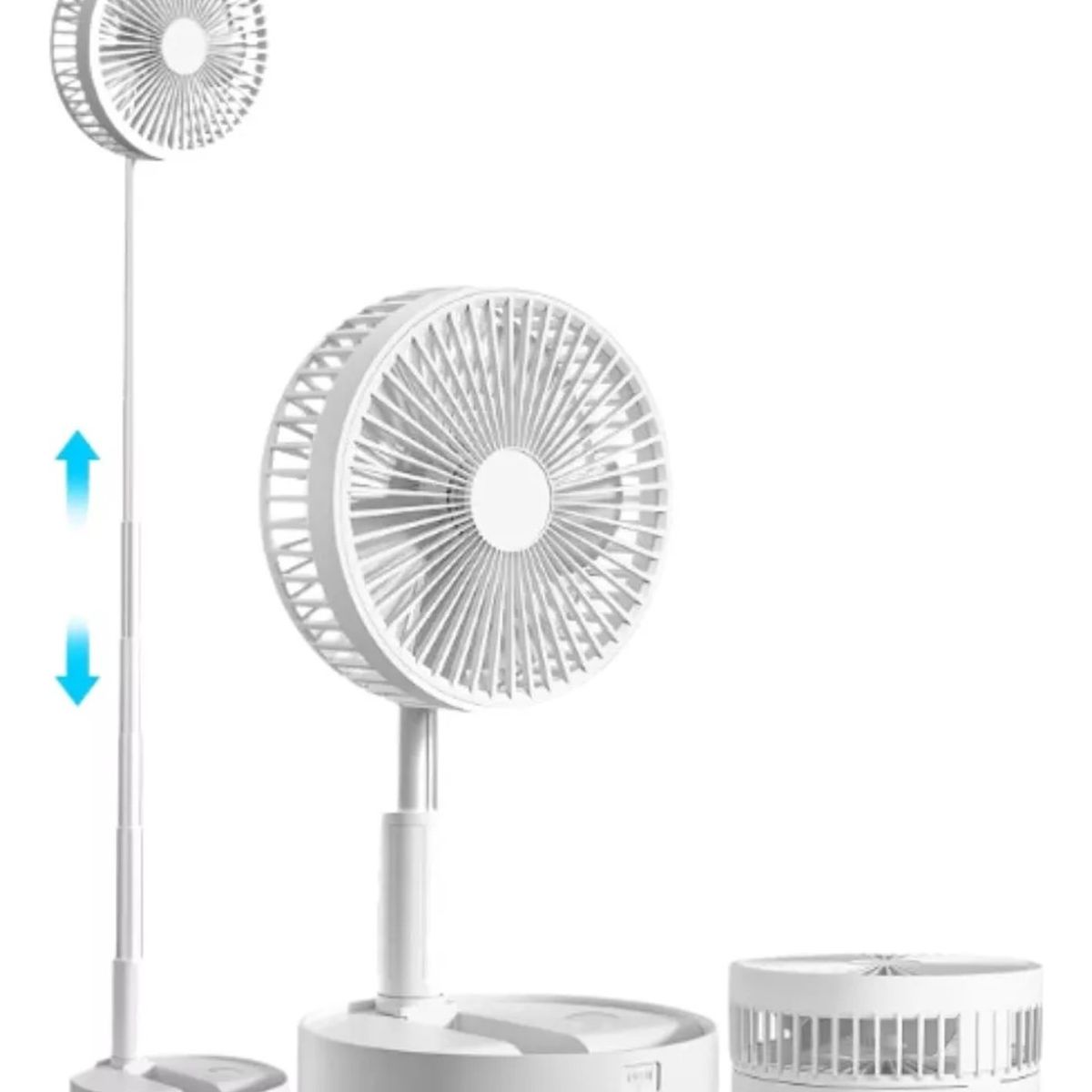 GENERICO - Ventilador Portátil Ajustable 180° Super Capacidad