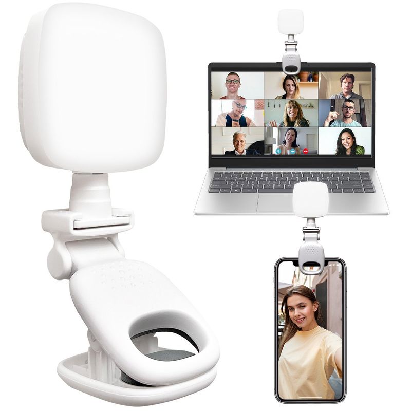 GENERICO - Luz Led recargable para Videoconferencia y Selfies