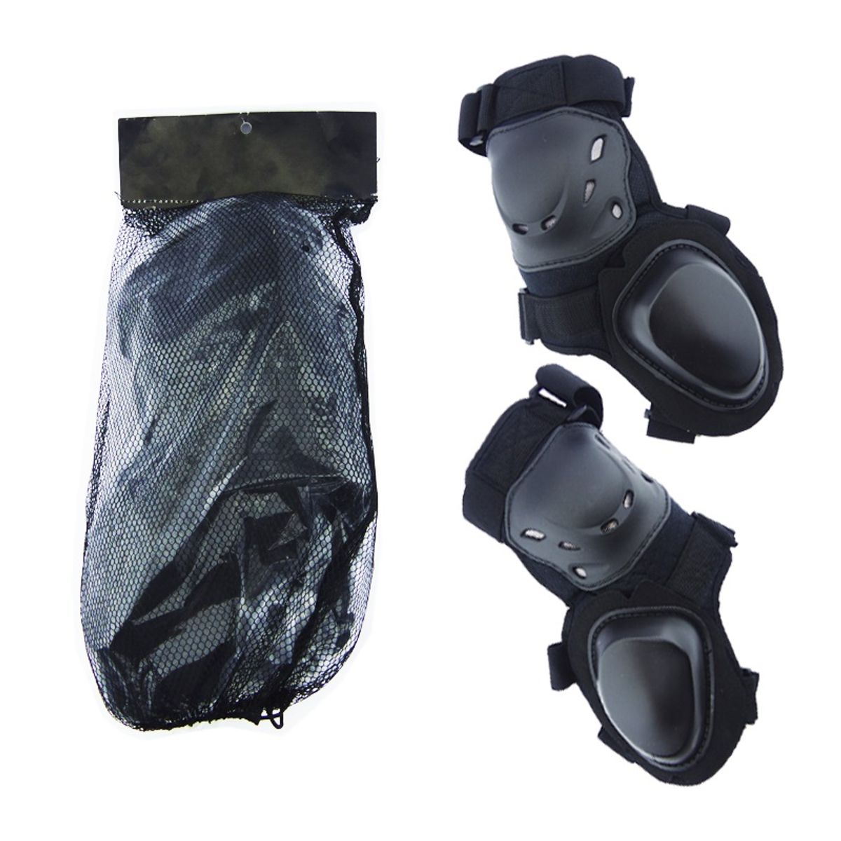 GENERICO - Rodilleras Con Sliders Para Moto Ajustable GRAND PRIX