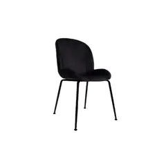 GENERICO - Silla Beetle Negro con patas negras
