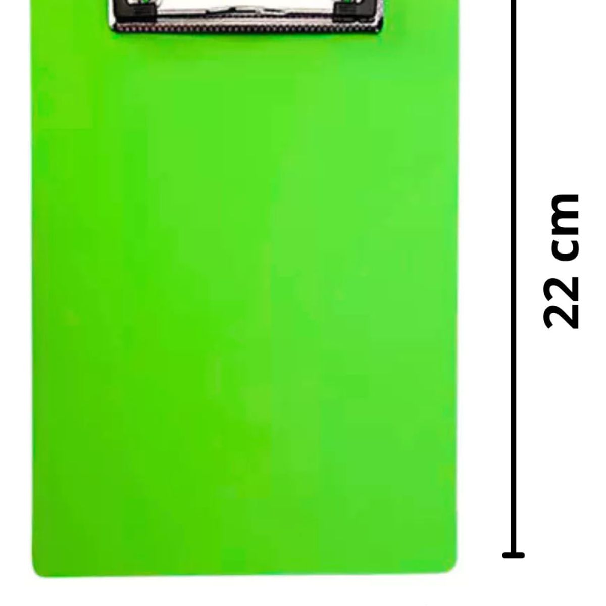 GENERICO - Tabla Apretapapel De Plástico PVC A5 15x21 cm Con Presión