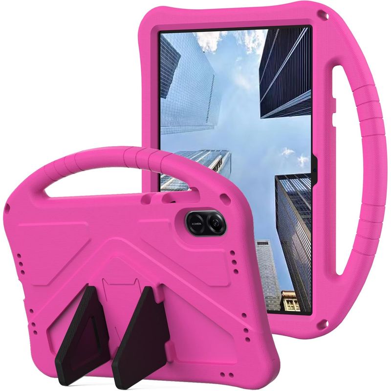GENERICO - Funda De Goma Compatible Con Honor Pad X8A 11 Rosa