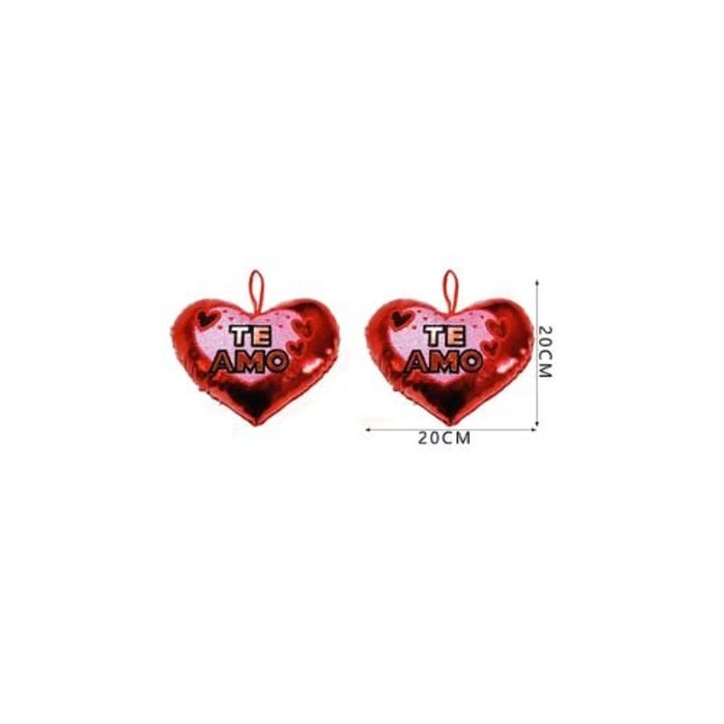 GENERICO - Cojín Corazón & Frase 20 Cm