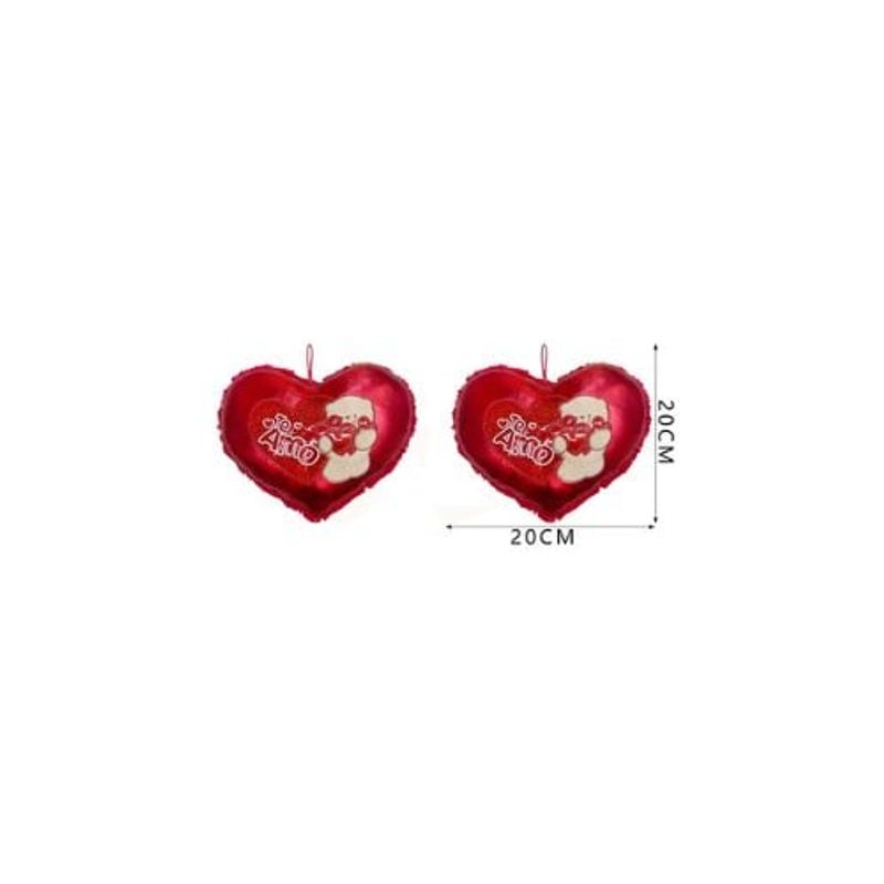 GENERICO - Cojín Corazón Osito Te Amo 20 Cm