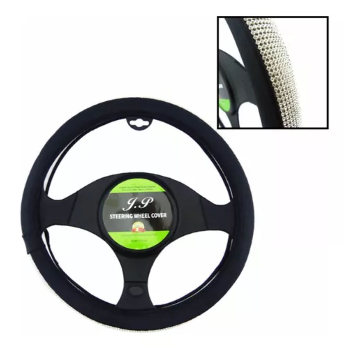 GENERICO - Cubre Volante Tipo Diamante Ideal Para Mujeres Marca J P