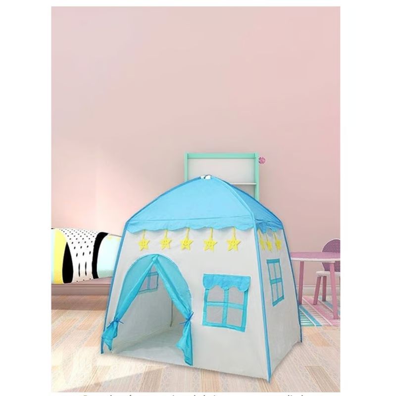 GENERICO - Carpa Infantil Casa Club Para Niñas De Unicornio AZUL
