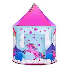 GENERICO - Carpa Infantil Casa Club Para Niñas De Unicornio Rosa